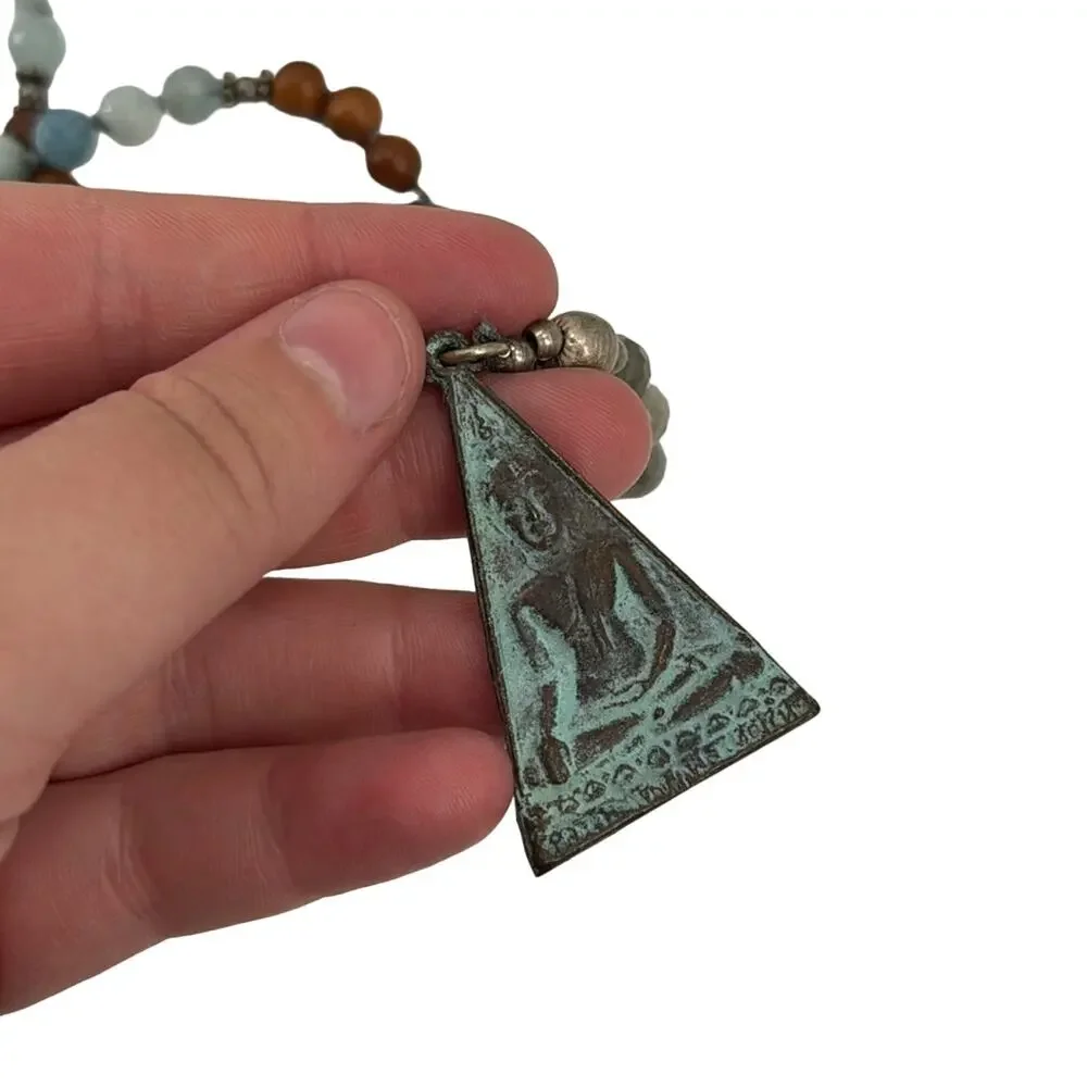 Buddha long prayer necklace